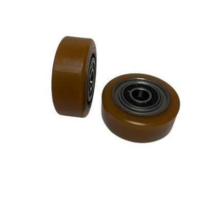 6203 Roda de balanço Linde de rolamentos 80*30 mm para camião de paletes manuais em lojas de alimentos e bebidas