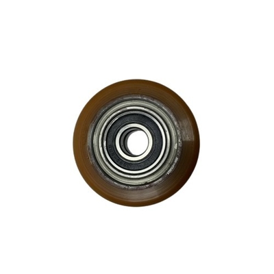 6203 Roda de balanço Linde de rolamentos 80*30 mm para camião de paletes manuais em lojas de alimentos e bebidas