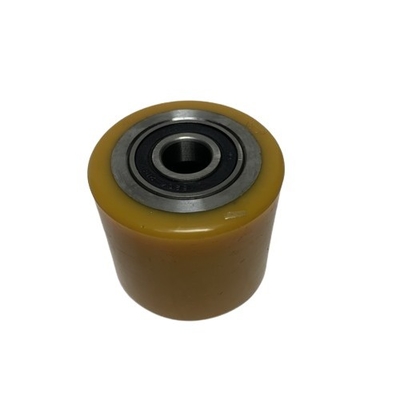 Fabricação 80*70mm 6204 Roda de carga de rolamento PU para caminhão de paletes Linde