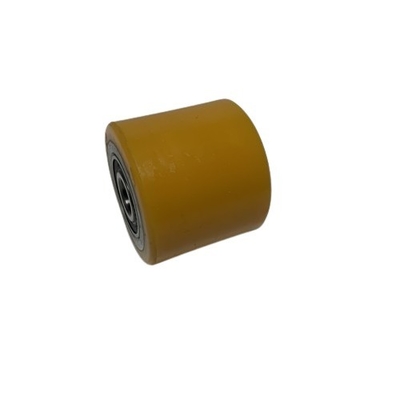 Fabricação 80*70mm 6204 Roda de carga de rolamento PU para caminhão de paletes Linde
