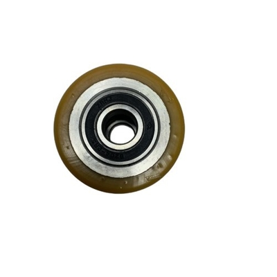 Fabricação 80*70mm 6204 Roda de carga de rolamento PU para caminhão de paletes Linde