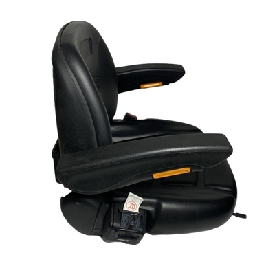 Negro Universal Confort Luxury H2KE6-80051 Assento de empilhadeira com Micro Switch Bracelets e Cintos de Segurança
