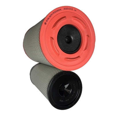 Elemento de filtro de ar para peças de caminhão SHACMAN BYBLSZ919000894L K2841