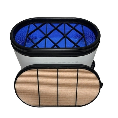 Filtro de ar de longa duração e honeycomb para SHACMAN x3000 DZ97259191047 DZ97259191048