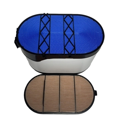 Filtro de ar de longa duração e honeycomb para SHACMAN x3000 DZ97259191047 DZ97259191048
