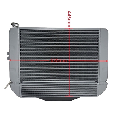 Partes de empilhadeira K9DH2-10101LD Radiador hidráulico para HELI CPCD30 Cinza