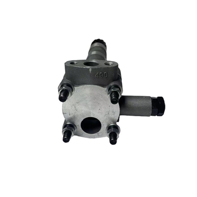 Xinchai 490BPG/A490BPG Forklift Oil Pump com acabamento branco metálico e peso de 1,9 kg