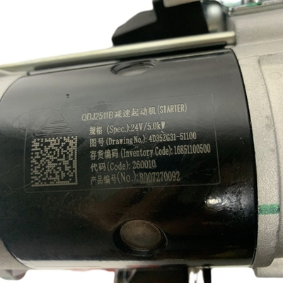Máquinas de reparação QDJ2511B Motor de arranque de empilhadeira para motor diesel XINCHAI 4D35ZG31