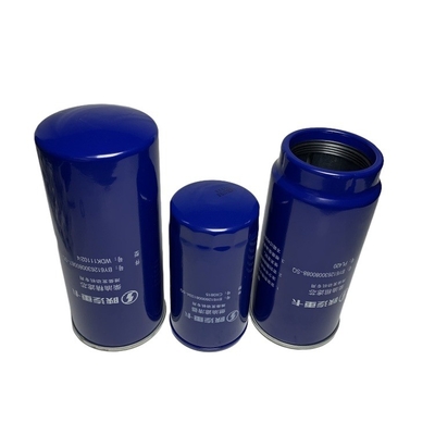 Filtro de combustível azul Assembléia 612630080087 para SHACMAN Peças de caminhão Motor Diesel Weichai