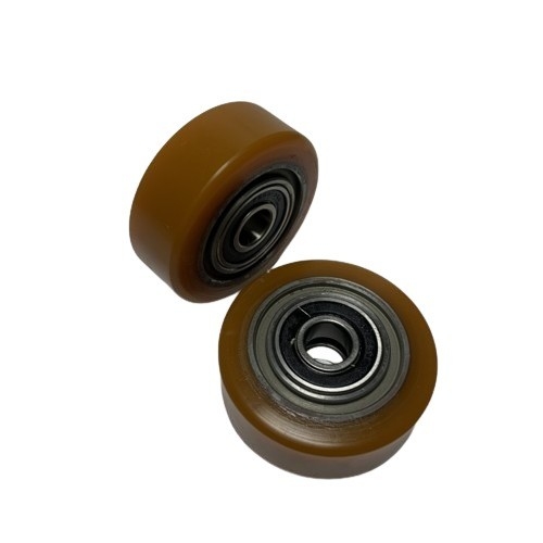 6203 Roda de balanço Linde de rolamentos 80*30 mm para camião de paletes manuais em lojas de alimentos e bebidas