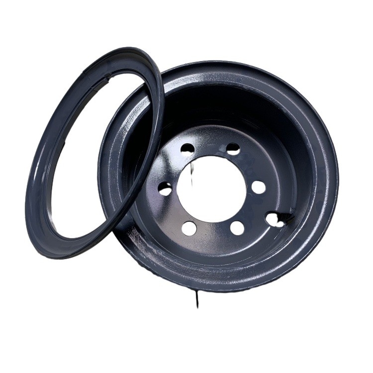 Equipamento de fabricação de plantas 2 peças 7.00T-15 Roda de aço para pneus 28x9-15