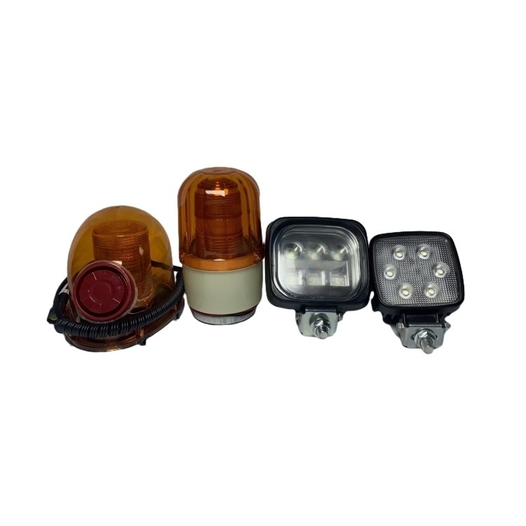 0.85KG D08LEDXZFM Luz LED Rotativa Buzzer com vantagem de longa vida útil