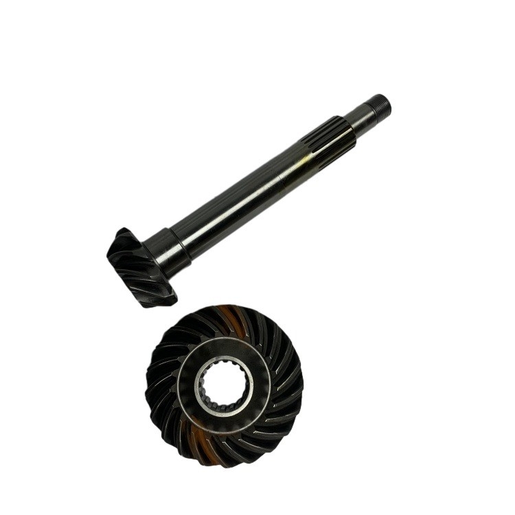 Partes de empilhadeira de elevadores de forquilhas, eixo de saída de transmissão, engrenagem de bevelamento em espiral para 14453-42001
