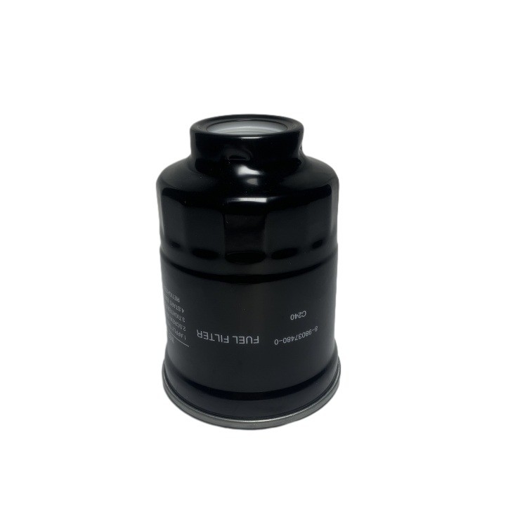 Kit de elementos de filtro de combustível mais bem avaliado para ISUZU 4JB1 C240 4JG2 5-87610094-0 8-98037480-0
