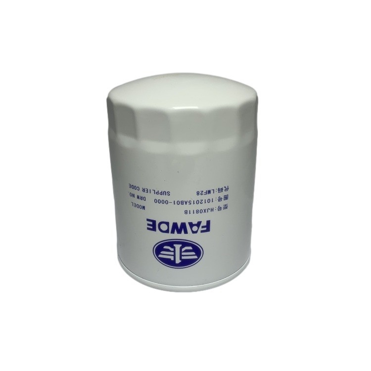 Filtro de óleo para empilhadeiras de aço azul WB202 JX0809B1 1012015AB01-0000 HJX0811B 1012015AB010000