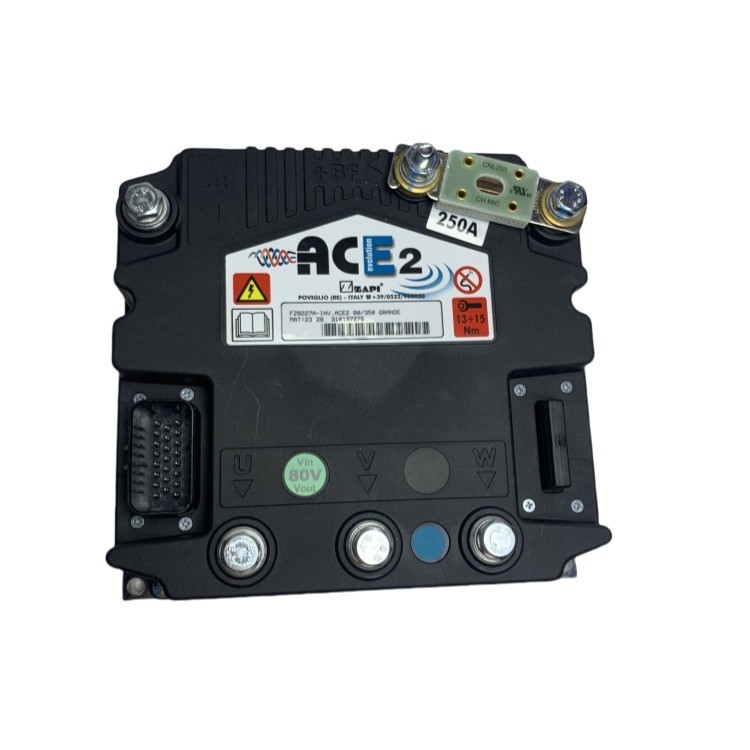 ZAPI ACE2 80/350 FZ8227A Controlador de motor CA Componentes de aço e plástico incluídos