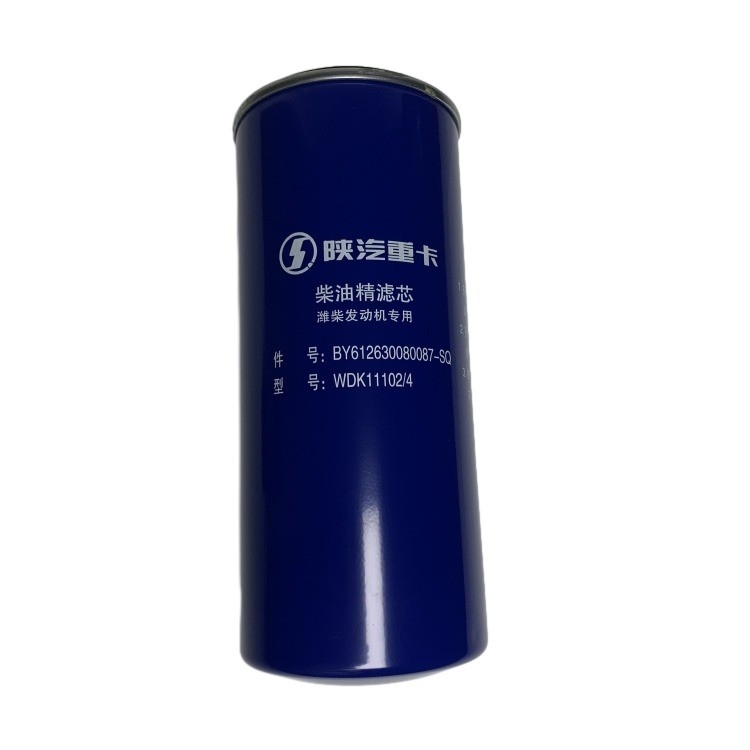 Filtro de combustível azul Assembléia 612630080087 para SHACMAN Peças de caminhão Motor Diesel Weichai